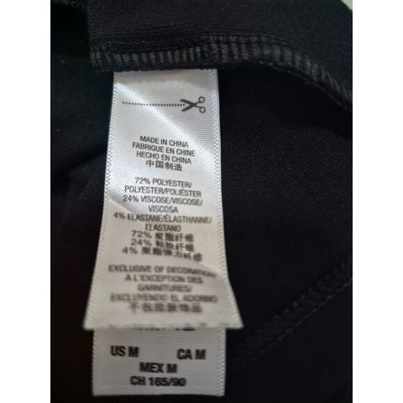 Juicy Couture Black Peplum Dress Women's Medium - Picture 3 of 5